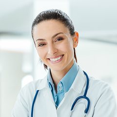 Smiling doctor from our care team